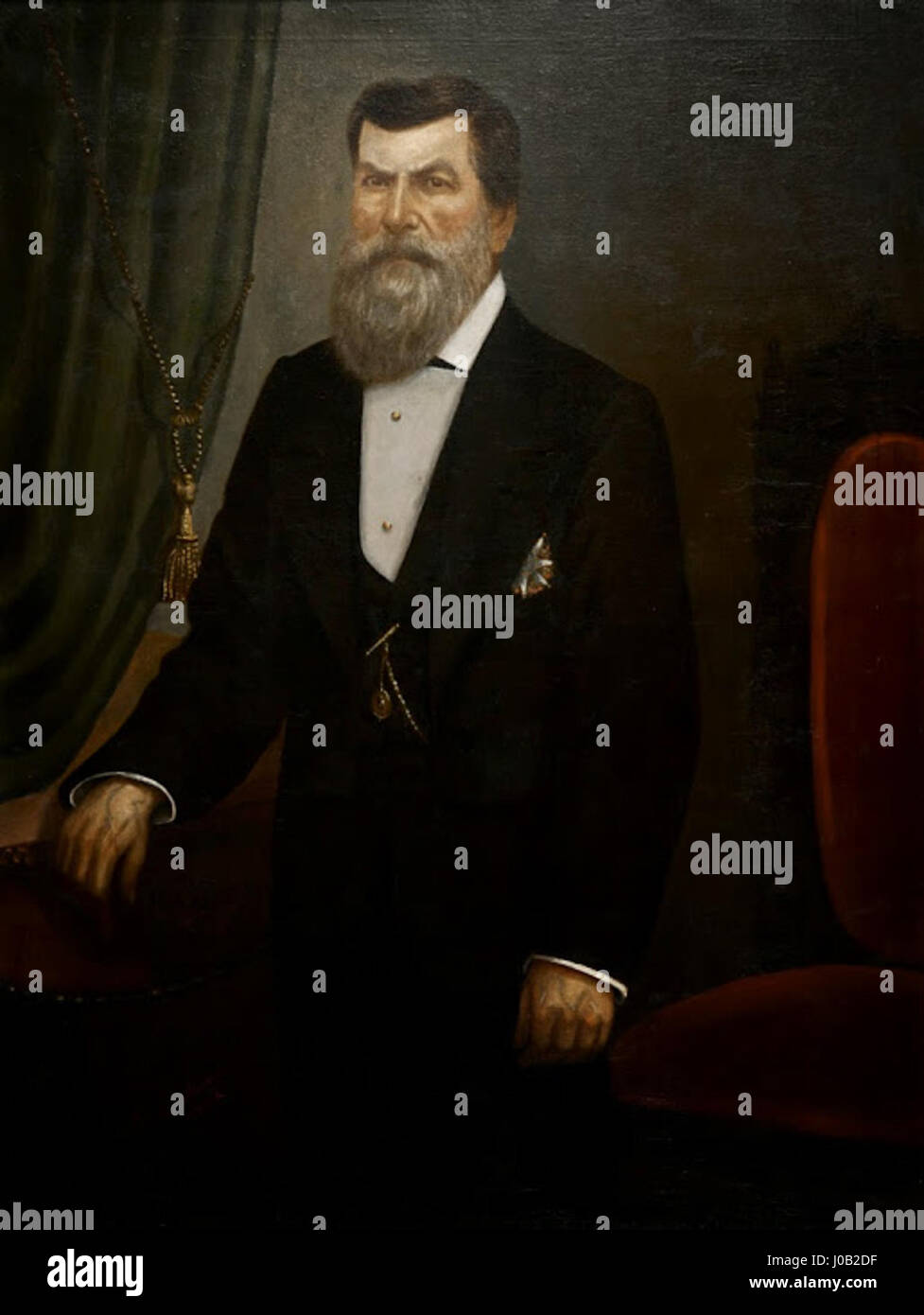 Antônio Cândido de Menezes - José Pinto da Fonseca Guimarães, 1884 Banque D'Images
