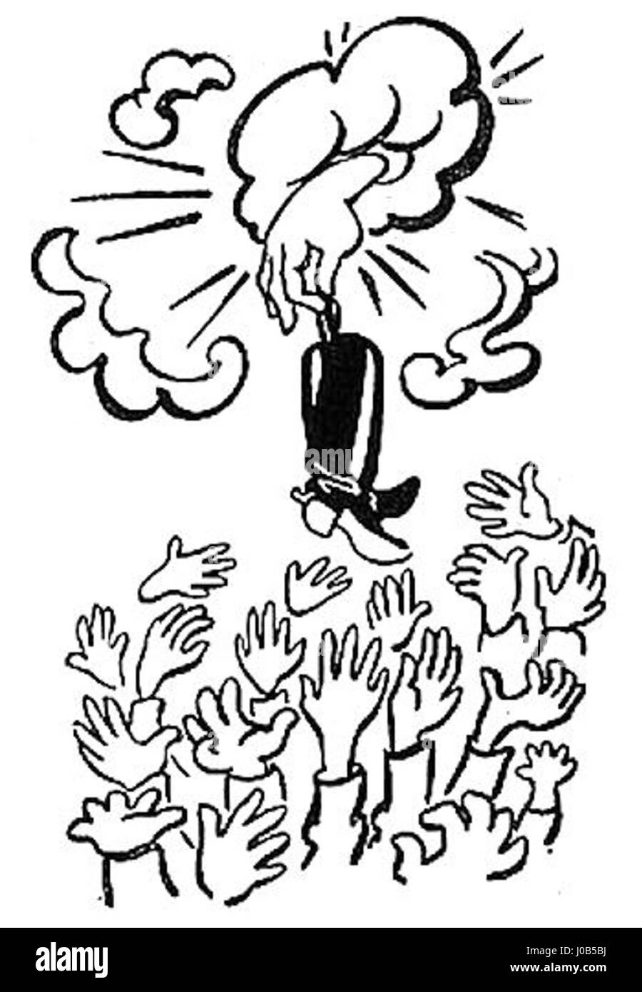 « Dikt torské boty » (poésie des chaussures Torsk) de Josef Capek dépeint une scène abstraite avec des images symboliques, soulignant le lien humain avec les objets du quotidien et leur signification culturelle au sein de la République tchèque Banque D'Images