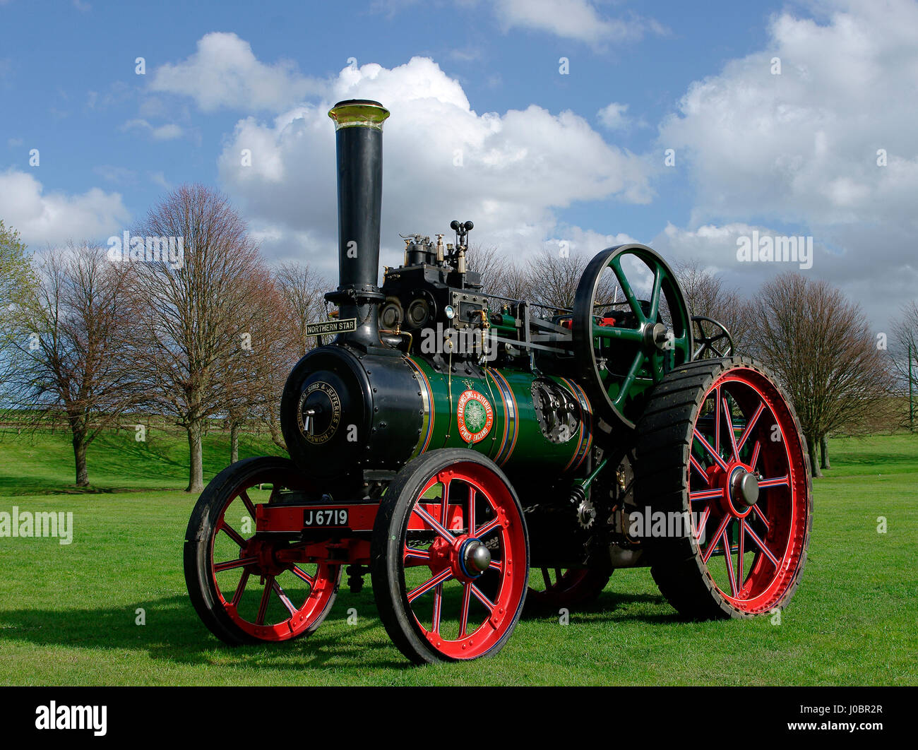 Moteur de traction ransomes Banque D'Images