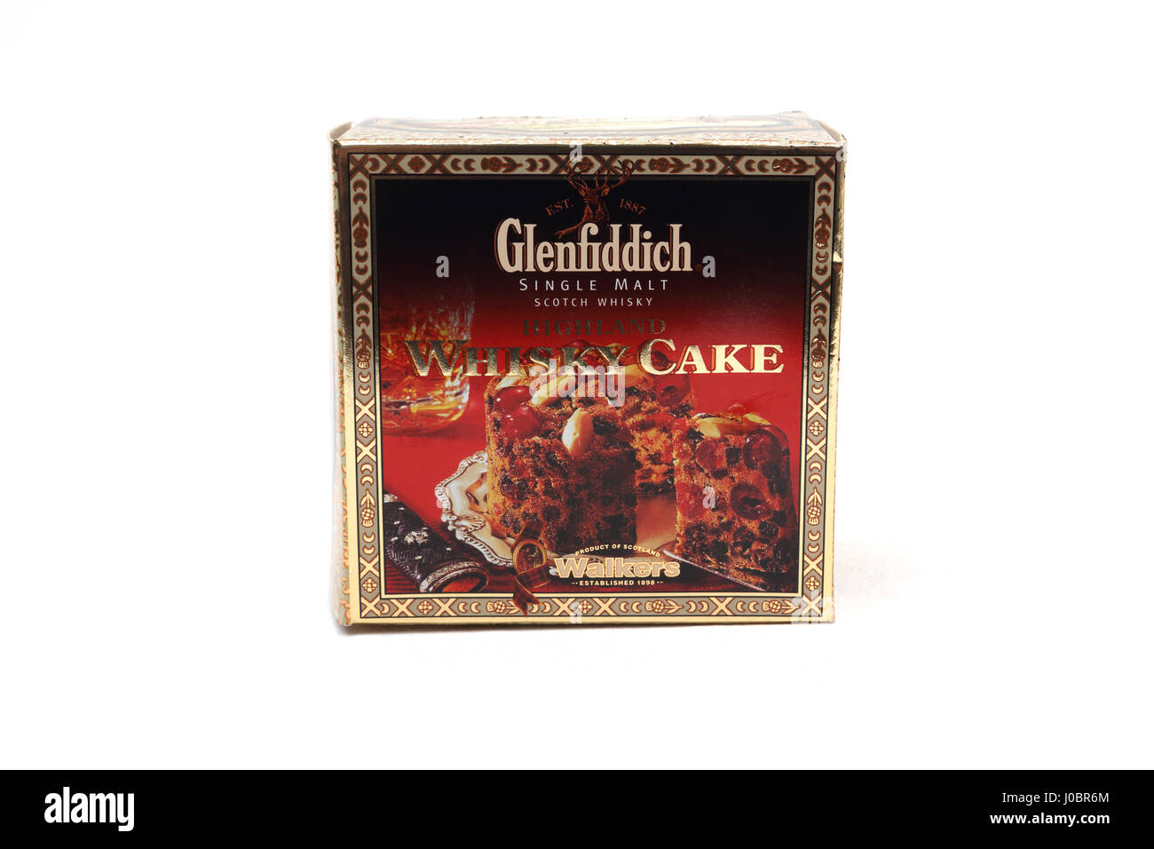 Glenfiddich Whisky Highland Cake Banque D'Images