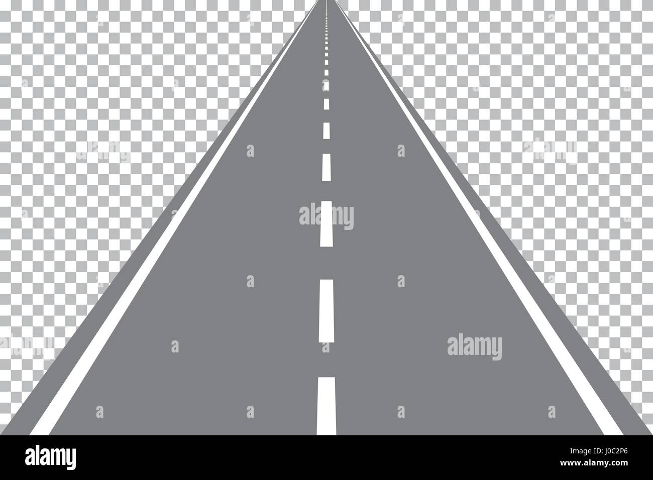 La rue, la route d'asphalte. L'autoroute. Façon pour le transport. Isolated.Speedway.Vector illustration. Illustration de Vecteur