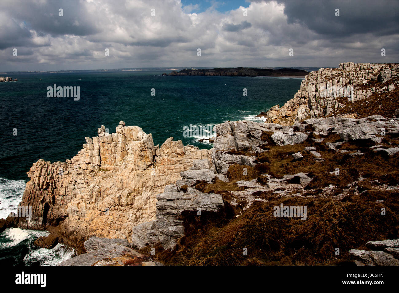 Presqu'île de Crozon, Bretagne, France Photo Stock - Alamy