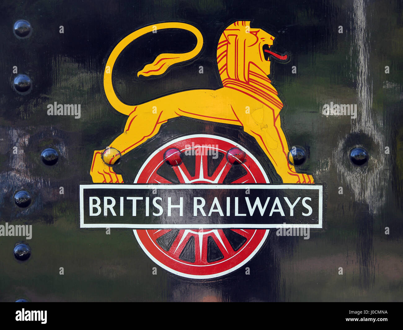 Logo British Railways Banque D'Images