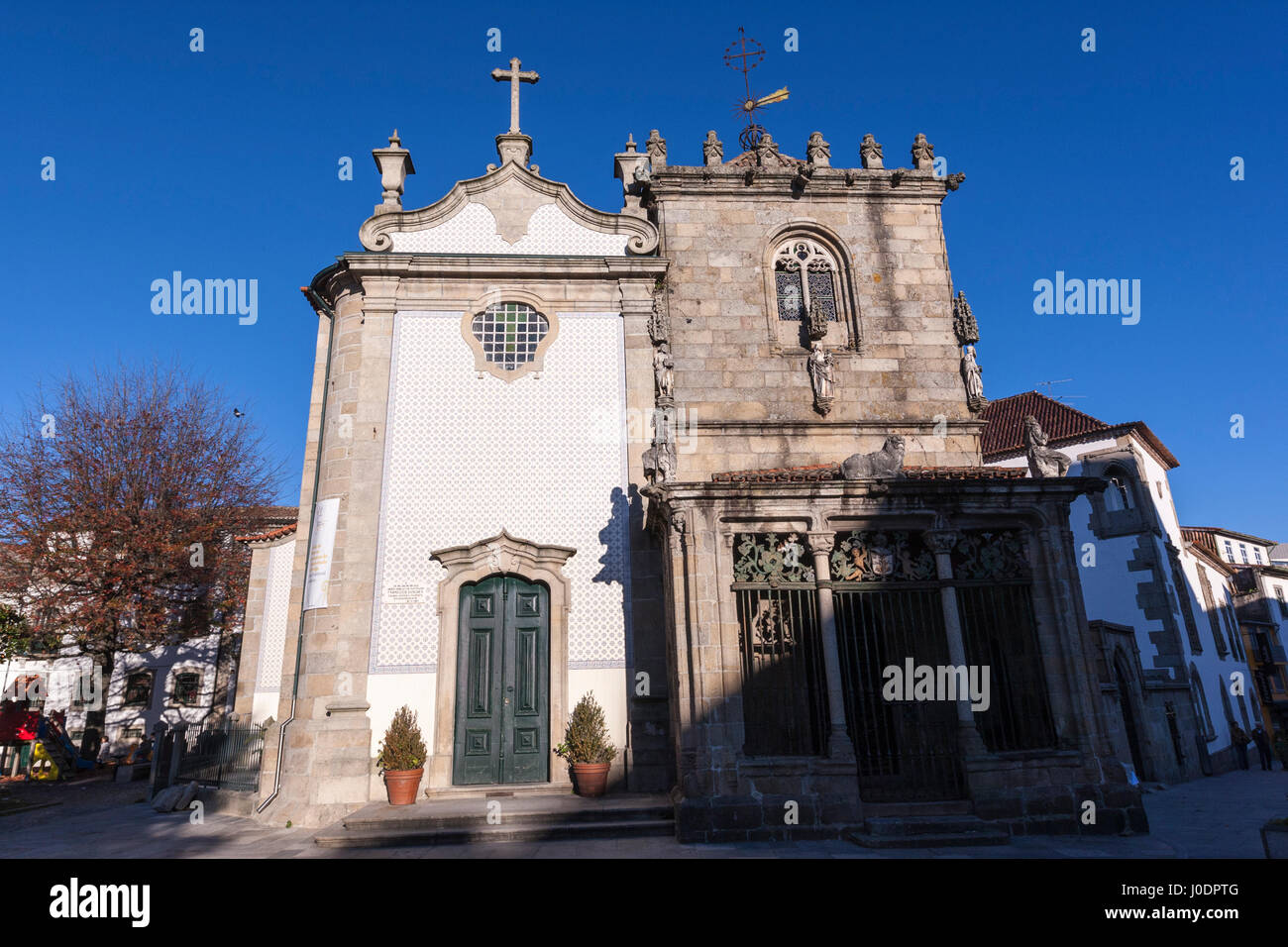 Igreja de São João do Souto, Braga, Portugal Banque D'Images