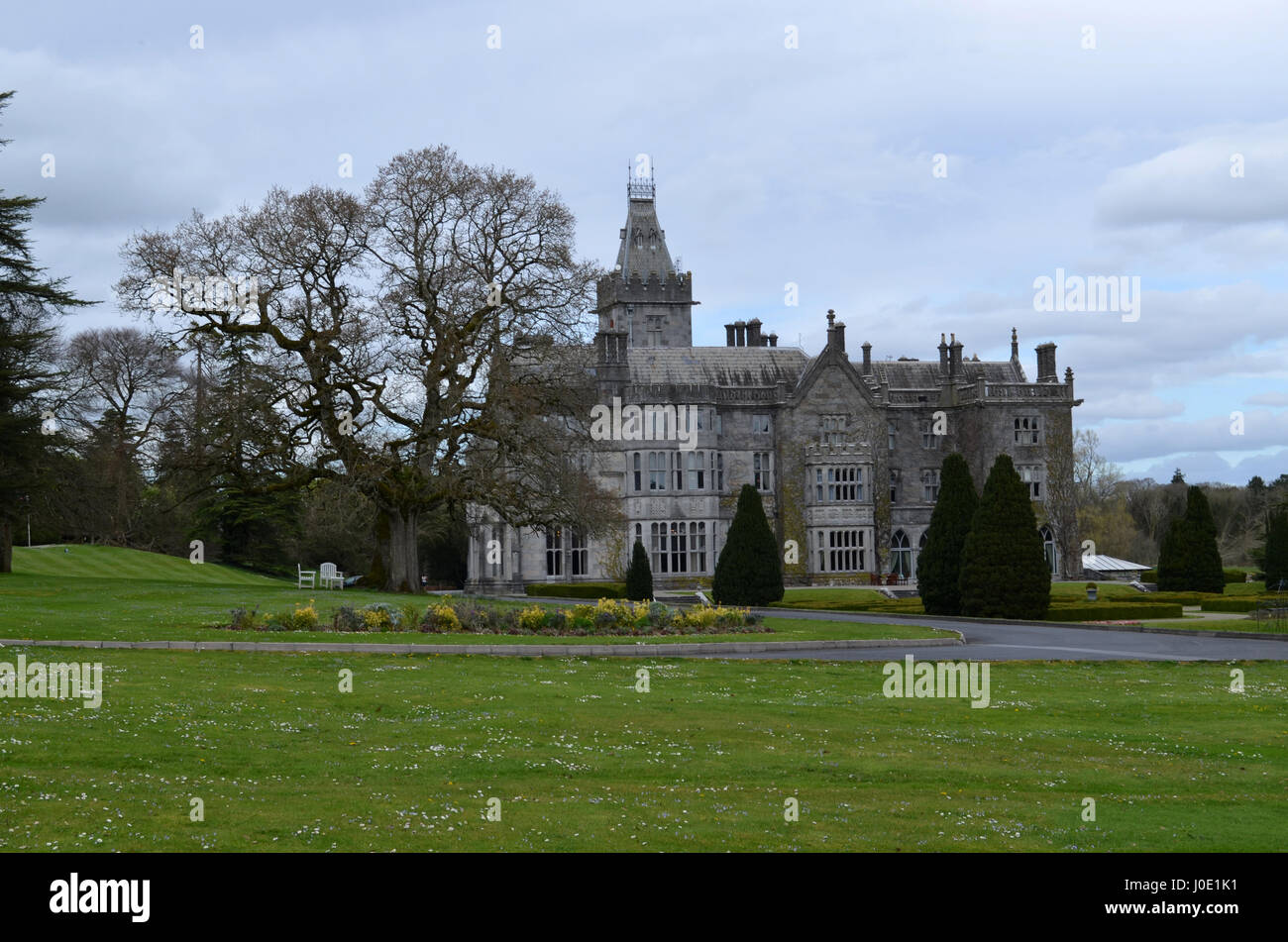 L'Irlande est magnifique Adare Manor et motifs. Banque D'Images