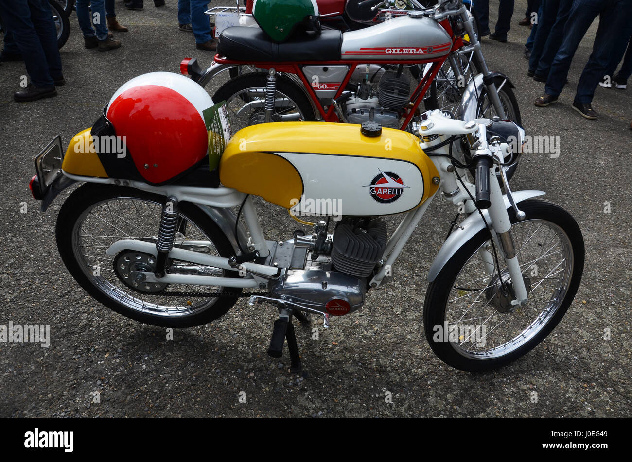 Garelli 50cc Moto Banque D'Images
