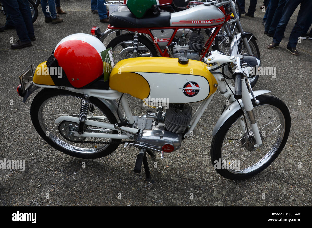 Garelli 50cc Moto Banque D'Images