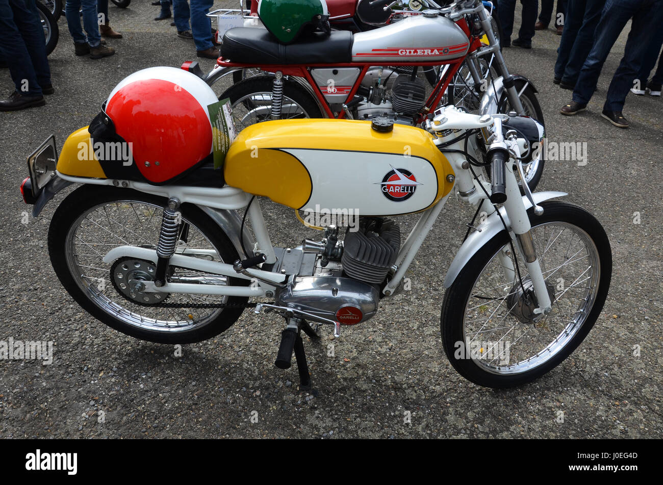 Garelli 50cc Moto Banque D'Images