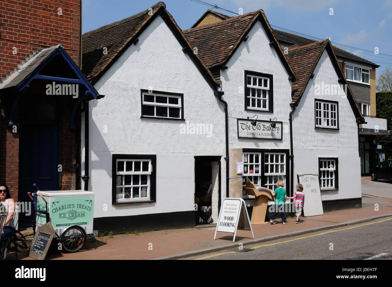 L'ancienne boulangerie Wheathampstead, Hertfordshire Banque D'Images