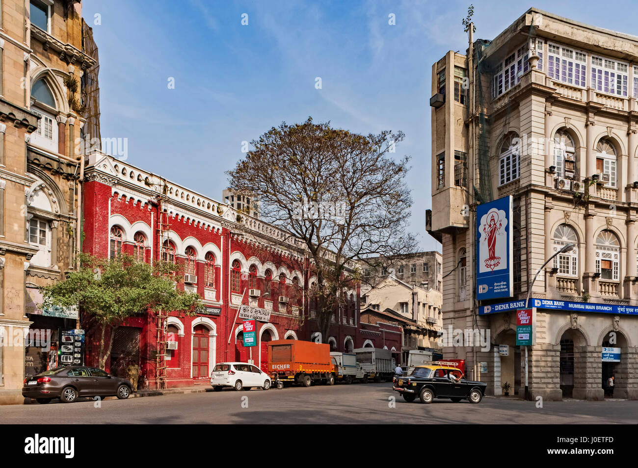 Bombay samachar, appuyez sur et horniman circle, Mumbai, Maharashtra, Inde, Asie Banque D'Images