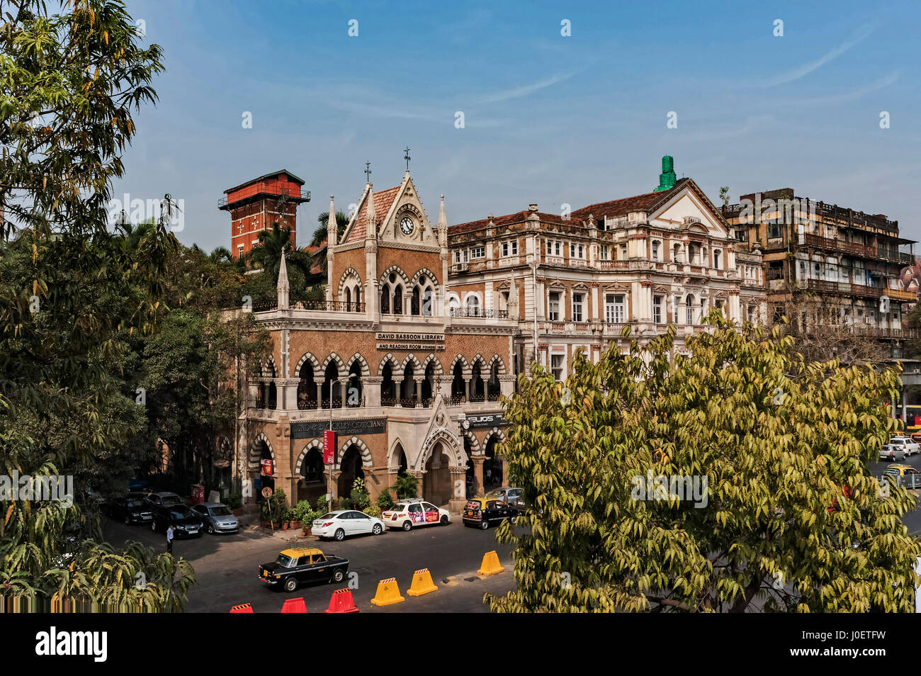 David sassoon Army & Navy library building, Mumbai, Maharashtra, Inde, Asie Banque D'Images