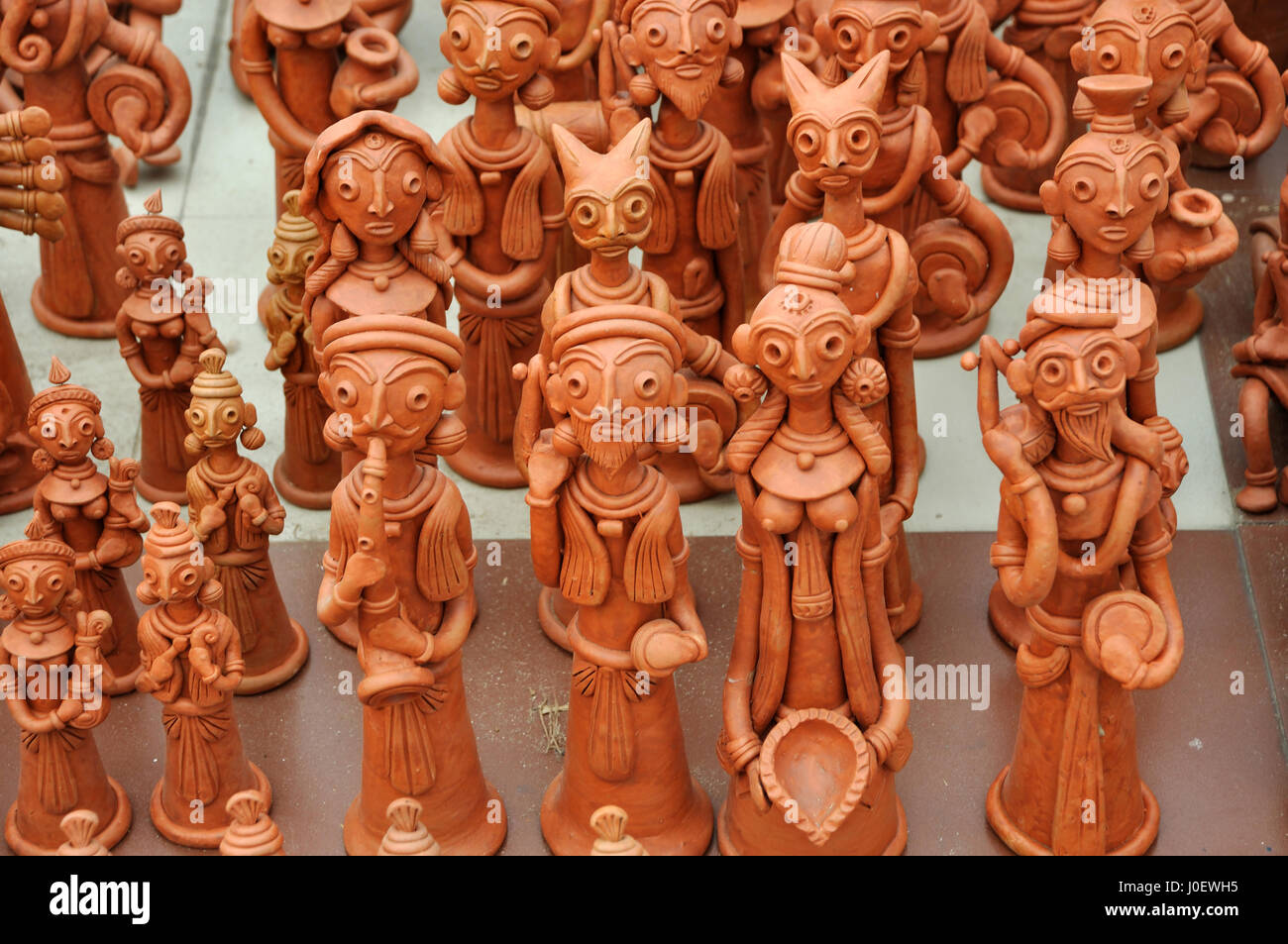Terracotta art statue Banque de photographies et d'images à haute  résolution - Alamy