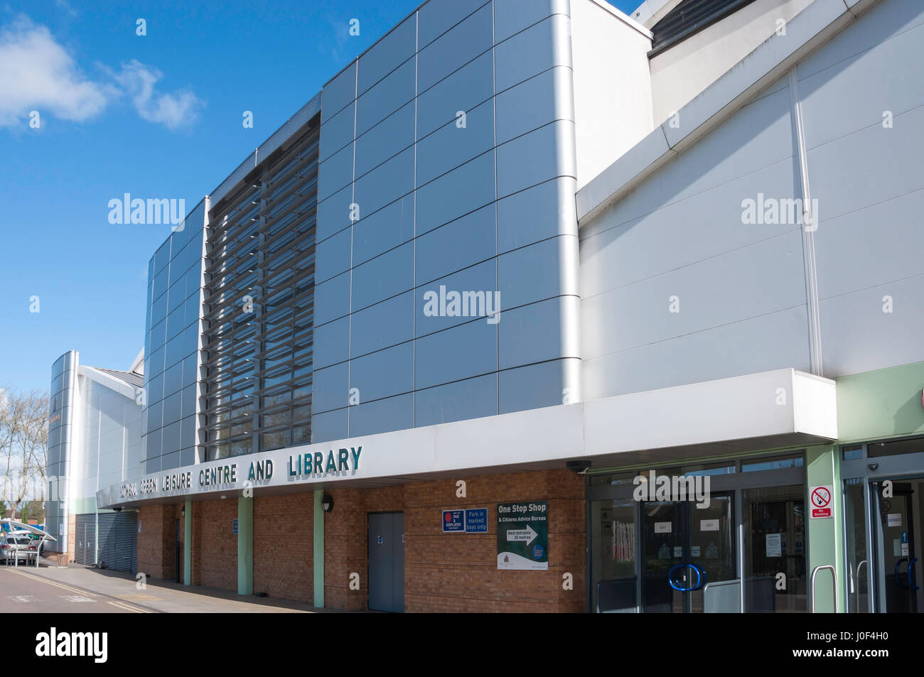 Vert Botwell Loisirs & Sports Club, East Avenue, Hayes, London, Greater London, Angleterre, Royaume-Uni Banque D'Images