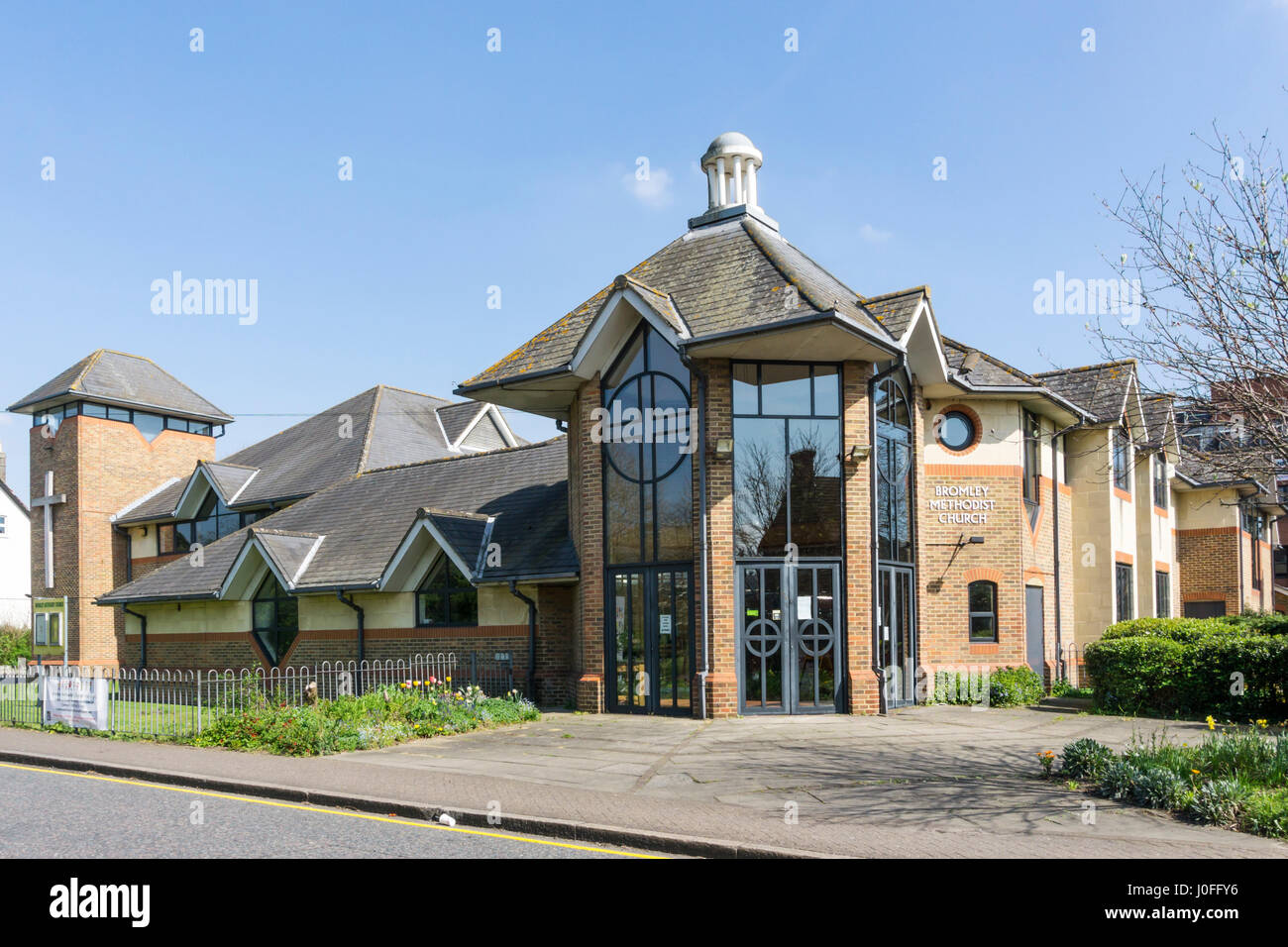 Bromley Eglise Méthodiste du Sud de Londres. Banque D'Images
