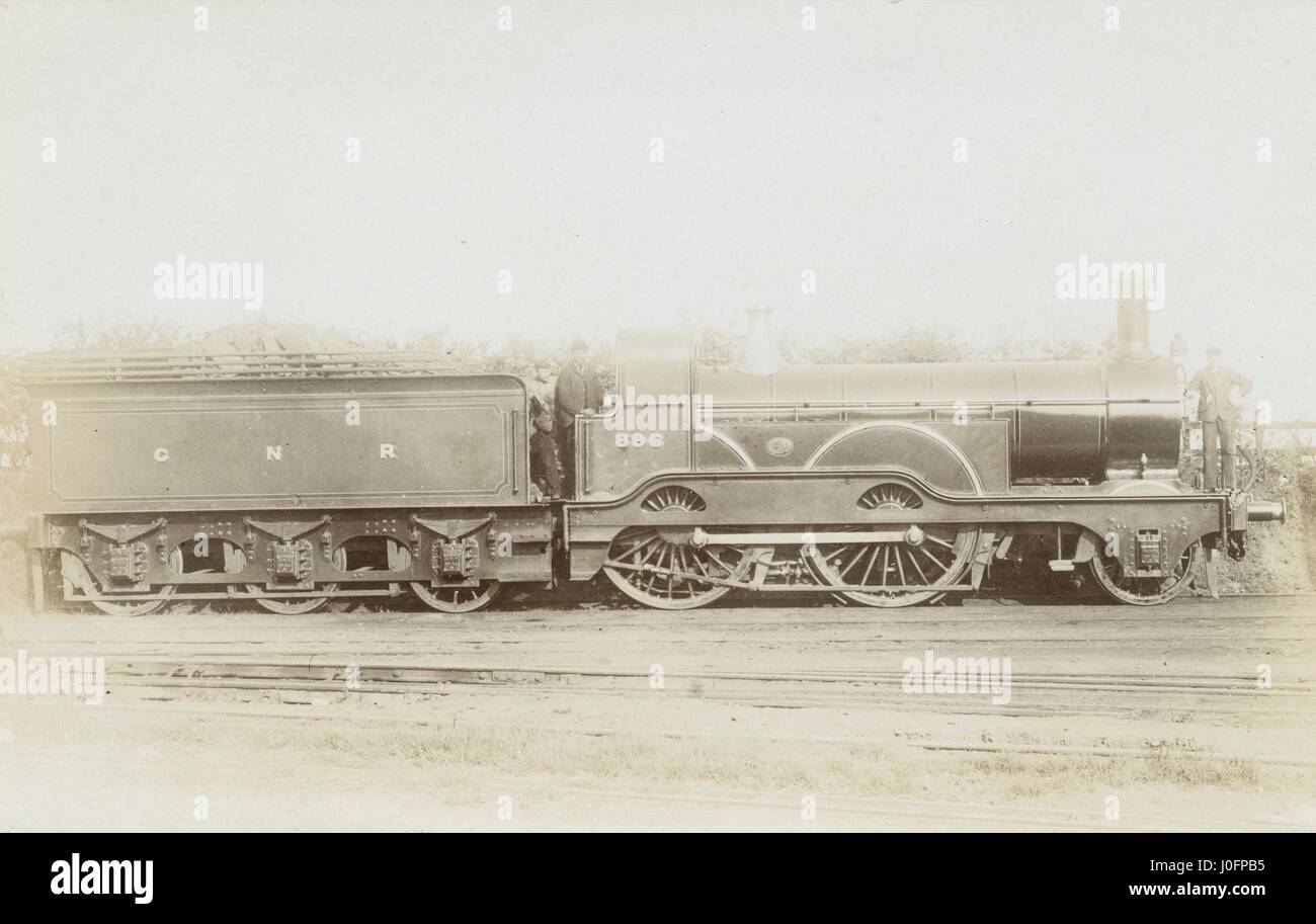 Aucune locomotive 896 : 2-4-0 engine Banque D'Images