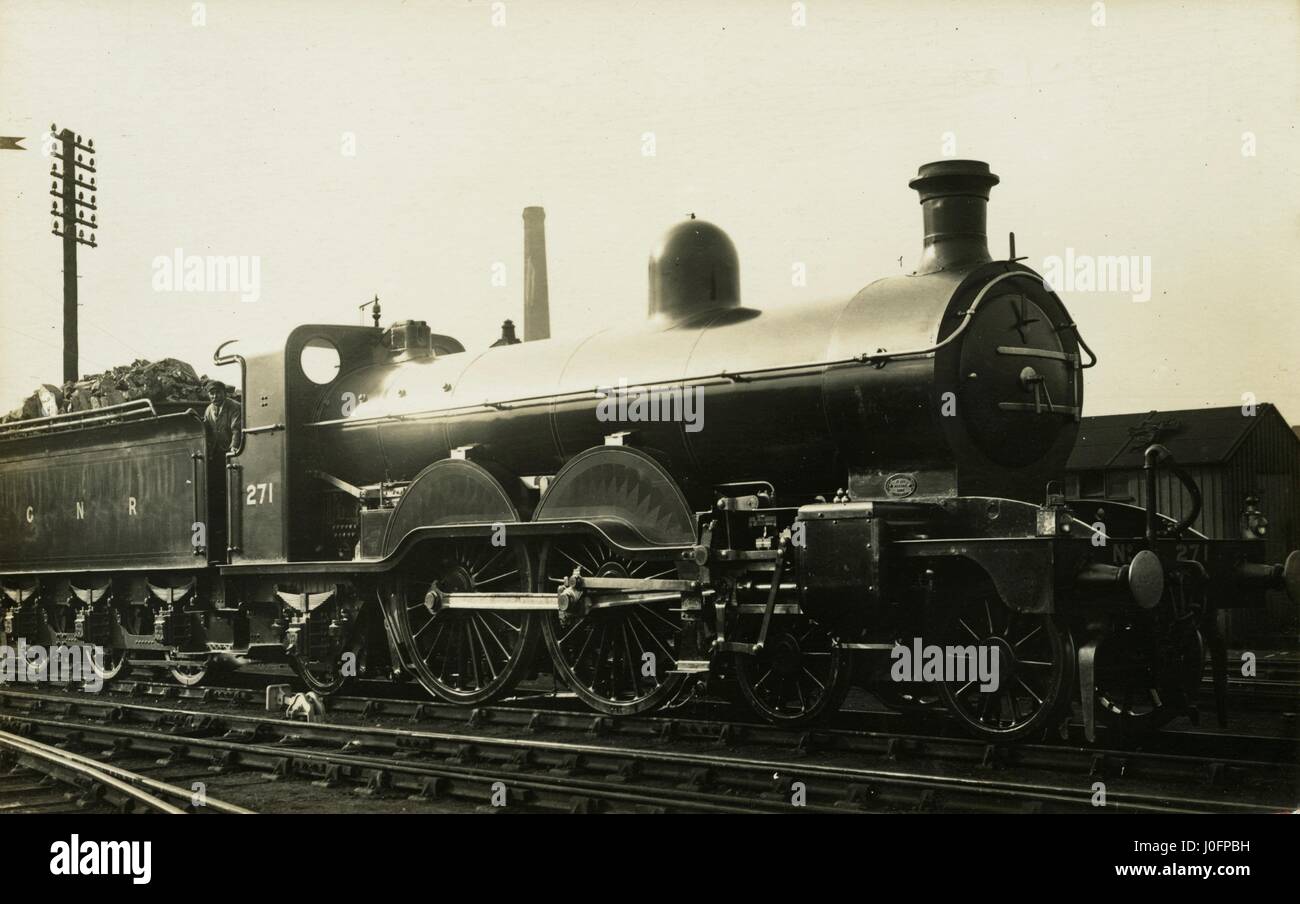 Aucune locomotive 271 4-4-2 engine Banque D'Images