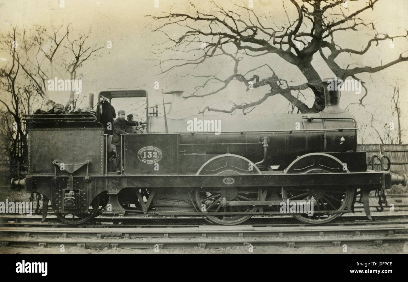 Aucune locomotive 132 : 0-4-2 engine Banque D'Images