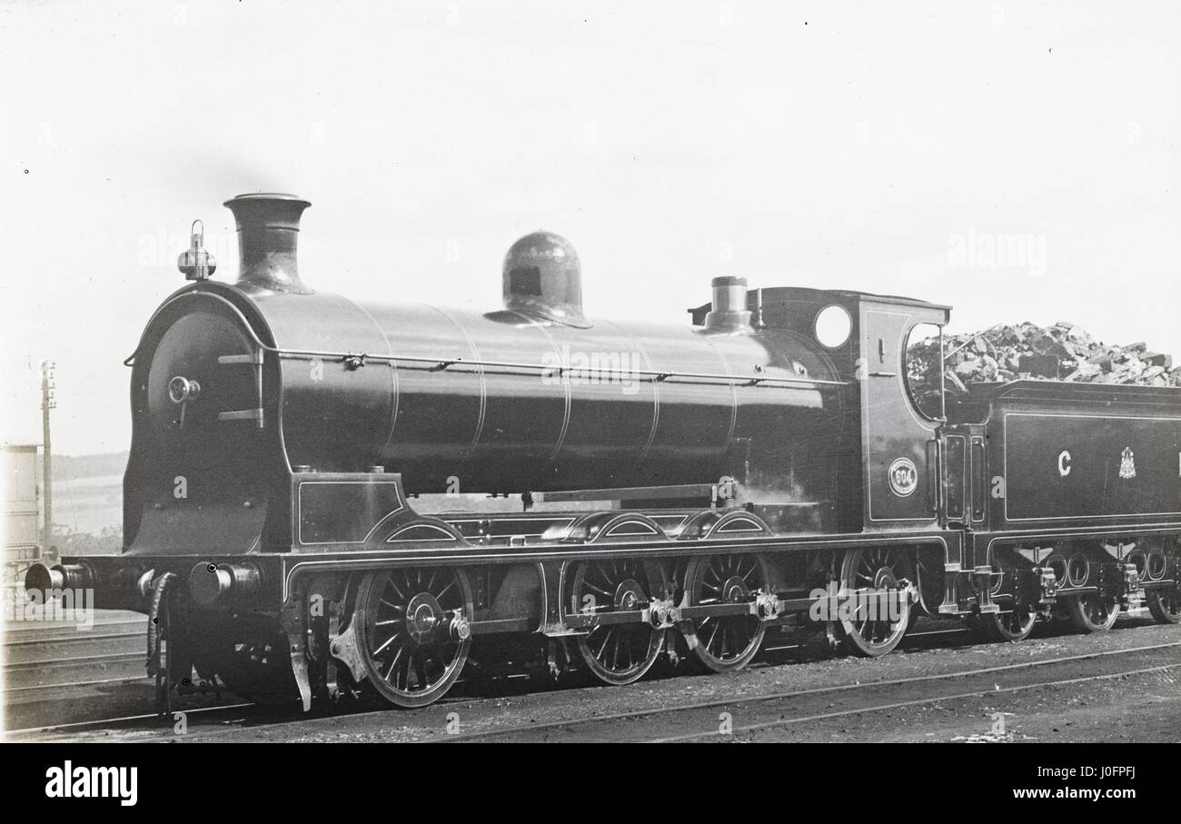 Aucune locomotive 604 : 0-8-0 Banque D'Images