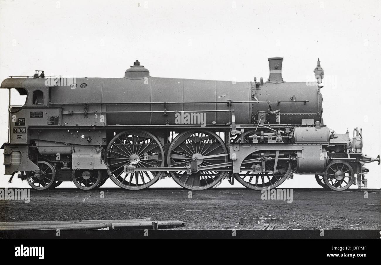 Aucune locomotive 31005 : 2-6-4 Banque D'Images