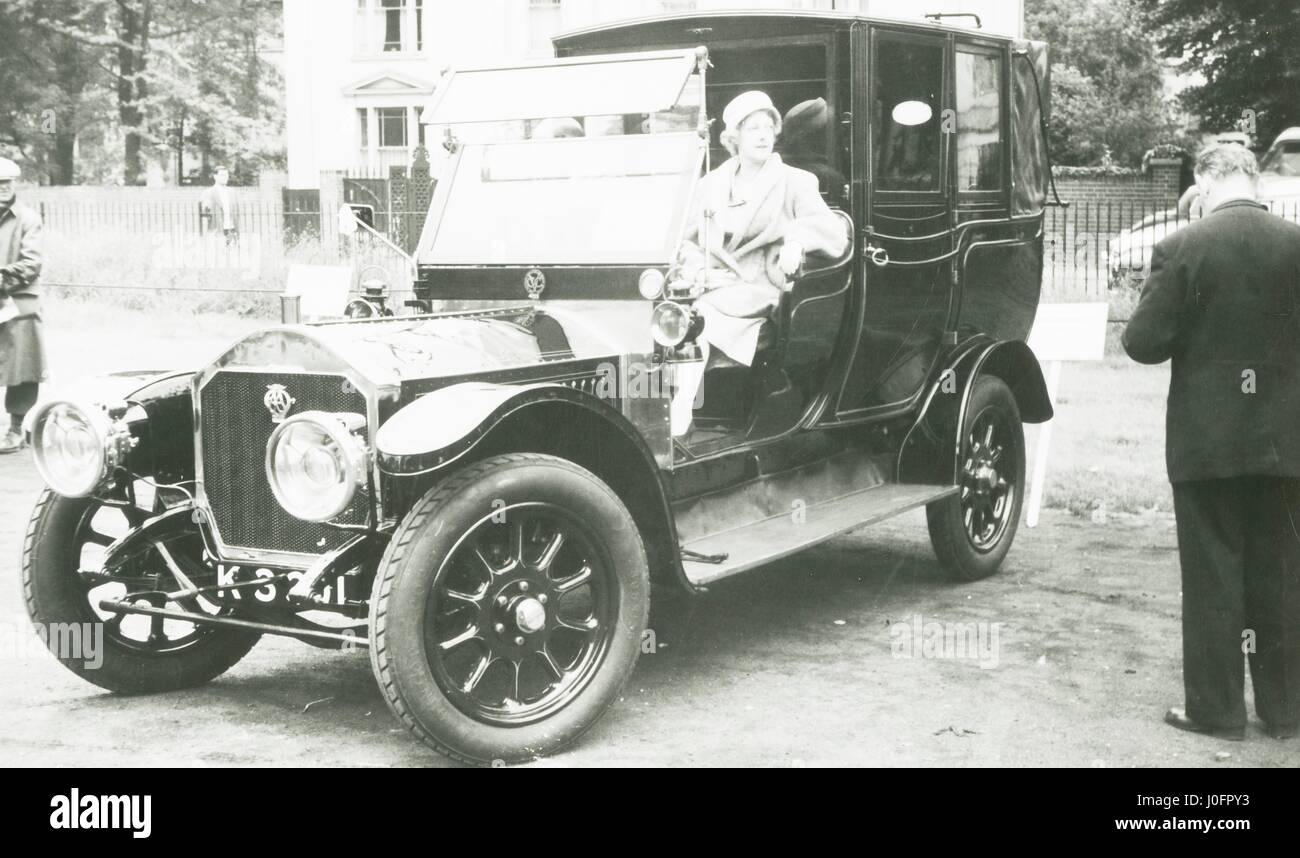 1907 Landaulette puissance 40 W, H Ardran Banque D'Images