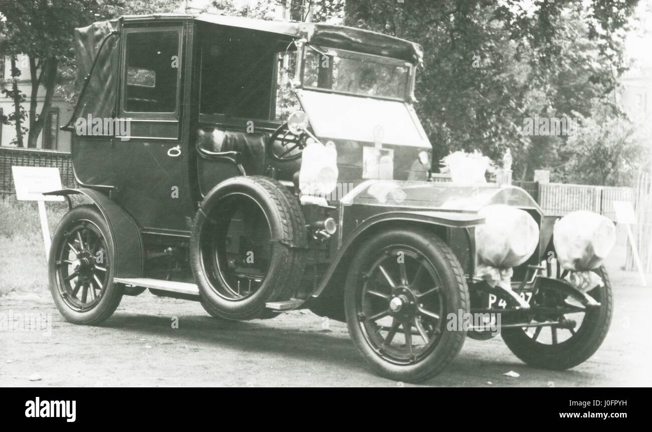 Cabriolet 1909 30 chevaux de puissance, D Grossmark Banque D'Images