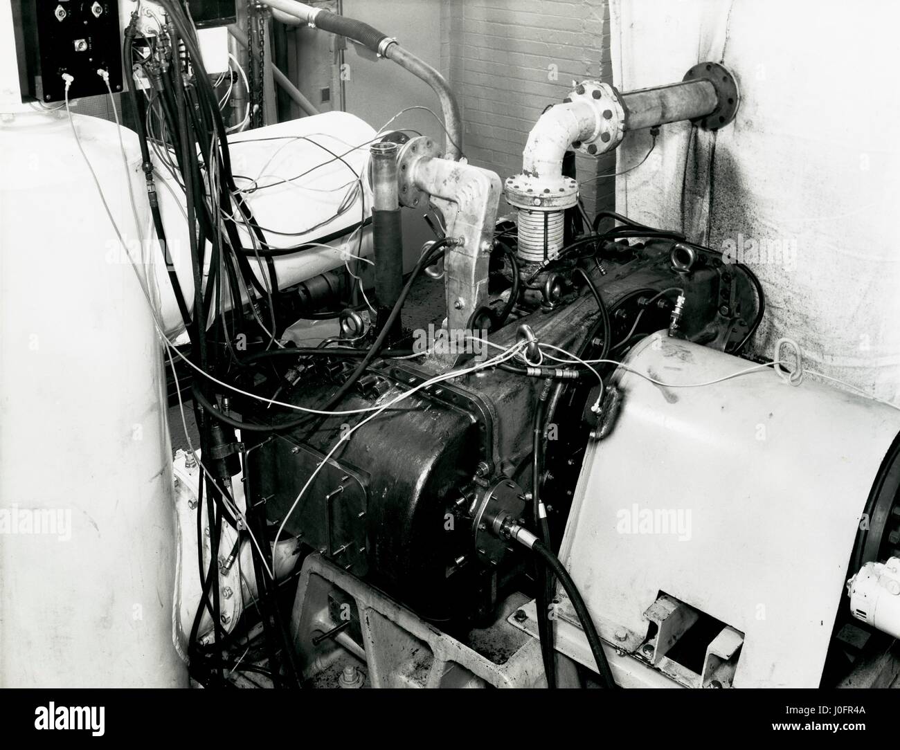 Appareil de test d'un cylindre Banque D'Images