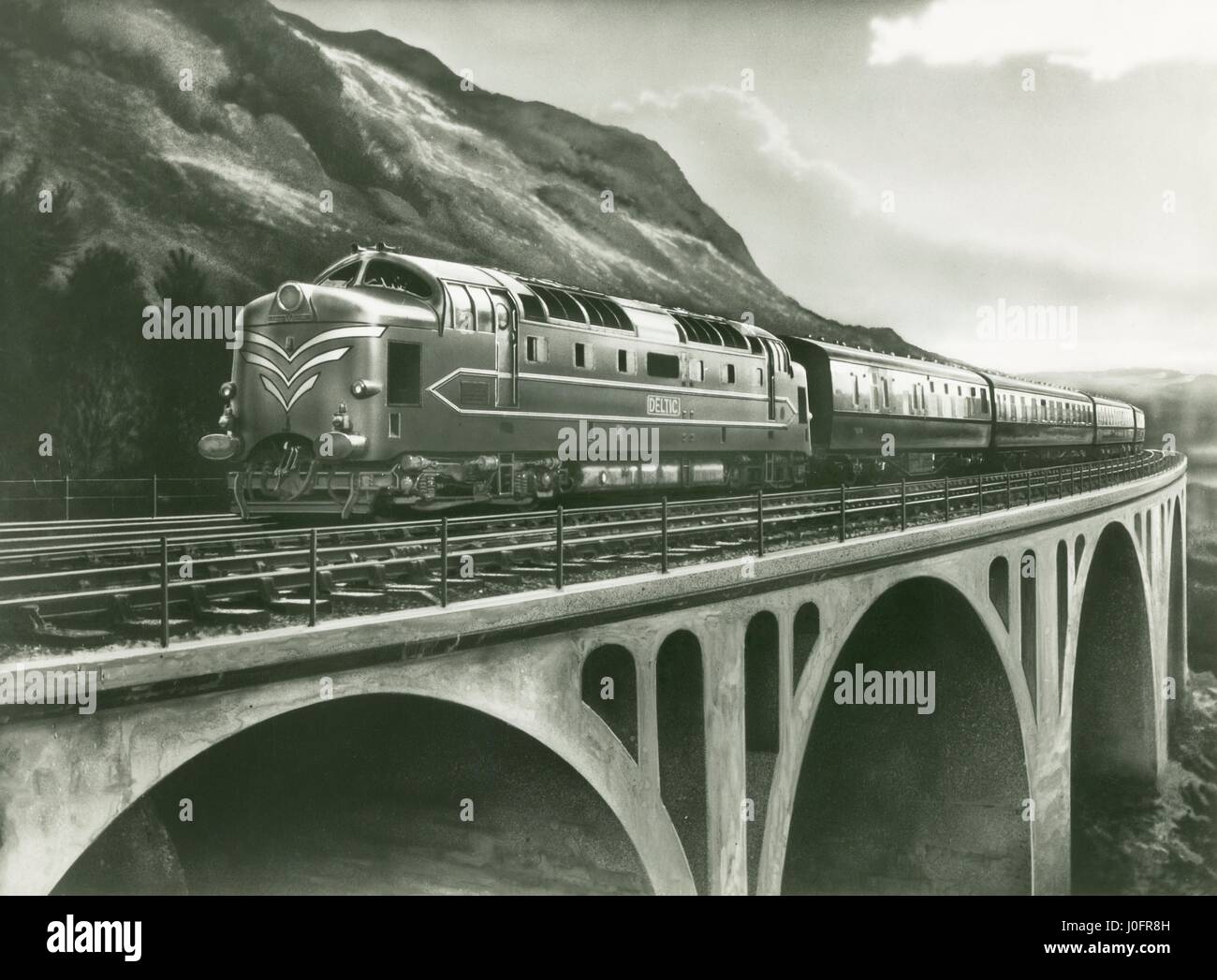 Locomotive Deltic DP1 Banque D'Images