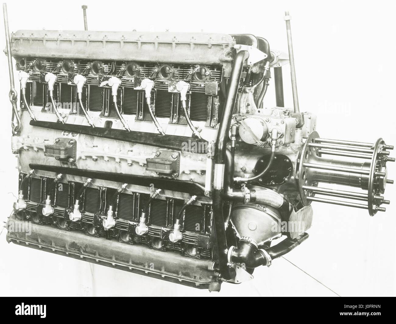 Halford moteur Napier Dagger Banque D'Images