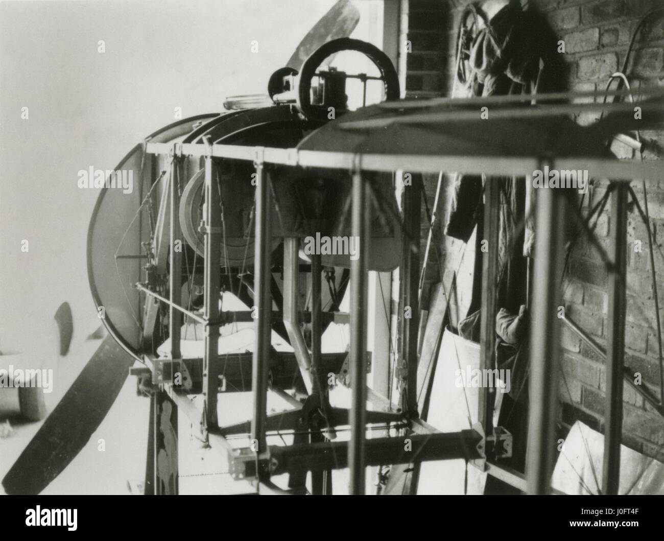 La reconstruction d'un Sopwith Pup Première Guerre mondiale (WW1) avion de chasse Banque D'Images