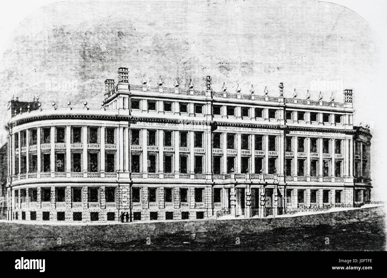 Midland et Birmingham Institute Banque D'Images