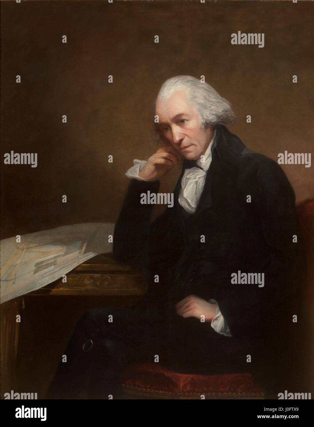 James Watt (1736-1819) Banque D'Images