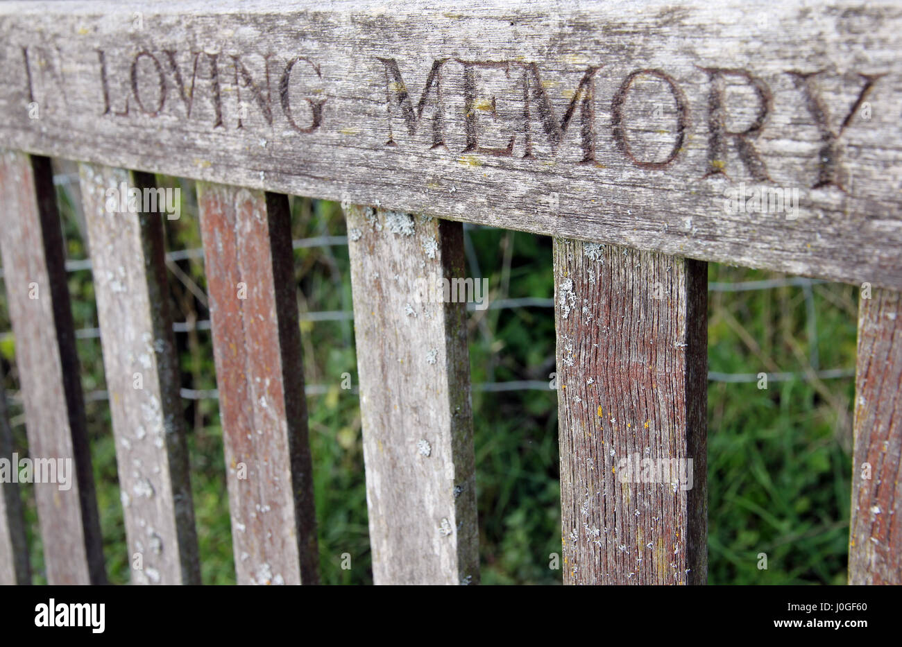 Banc de mémoire Banque D'Images