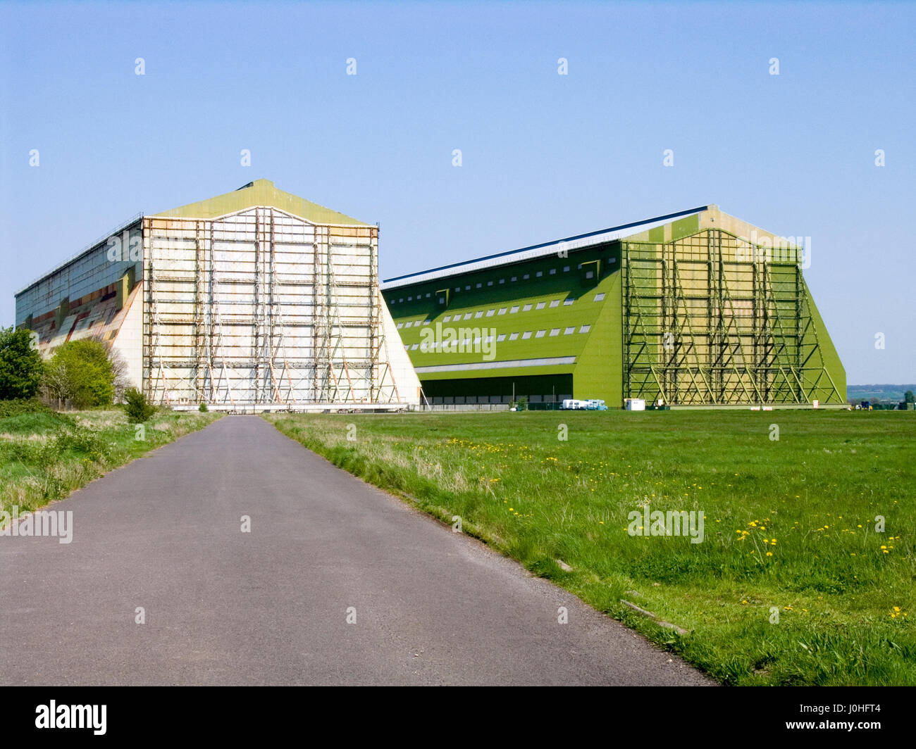 Cintres Cardington Banque D'Images