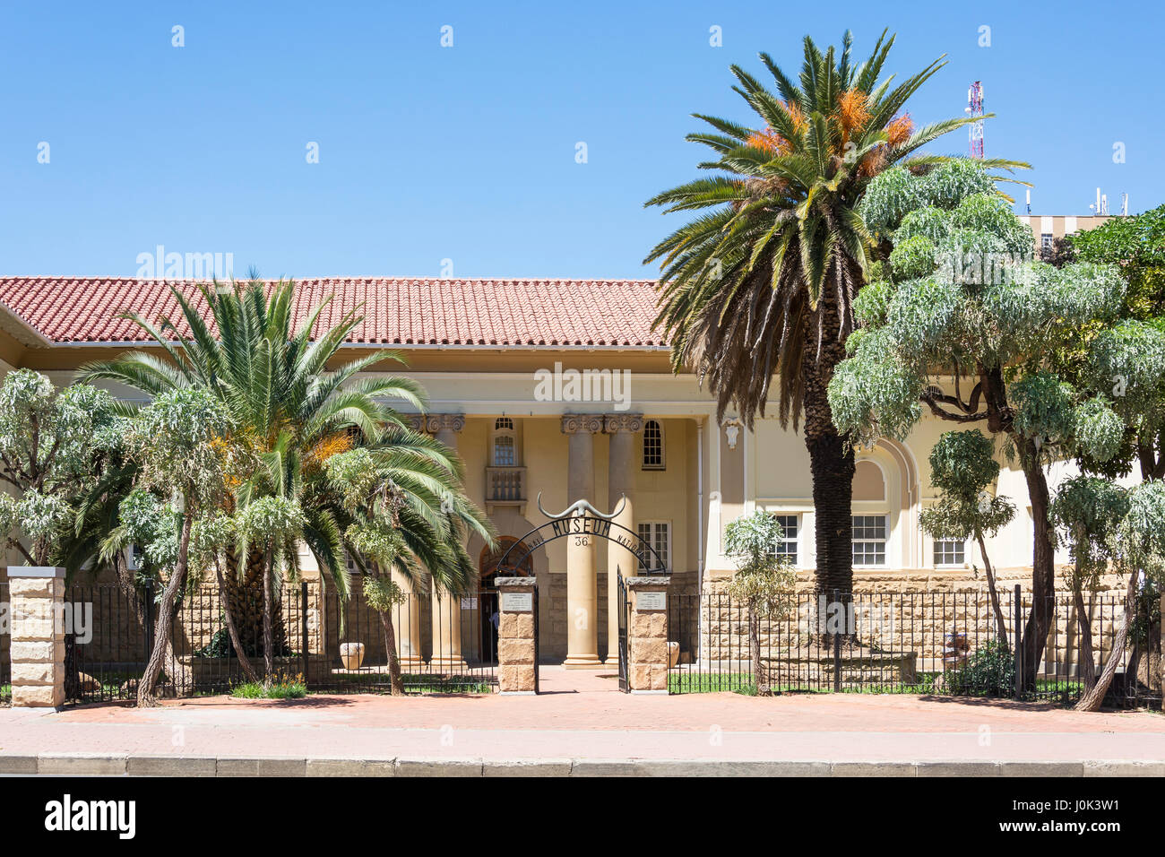 Musée national de Bloemfontein, Rue d'Aliwal, Bloemfontein, la Province de l'État libre, République d'Afrique du Sud Banque D'Images
