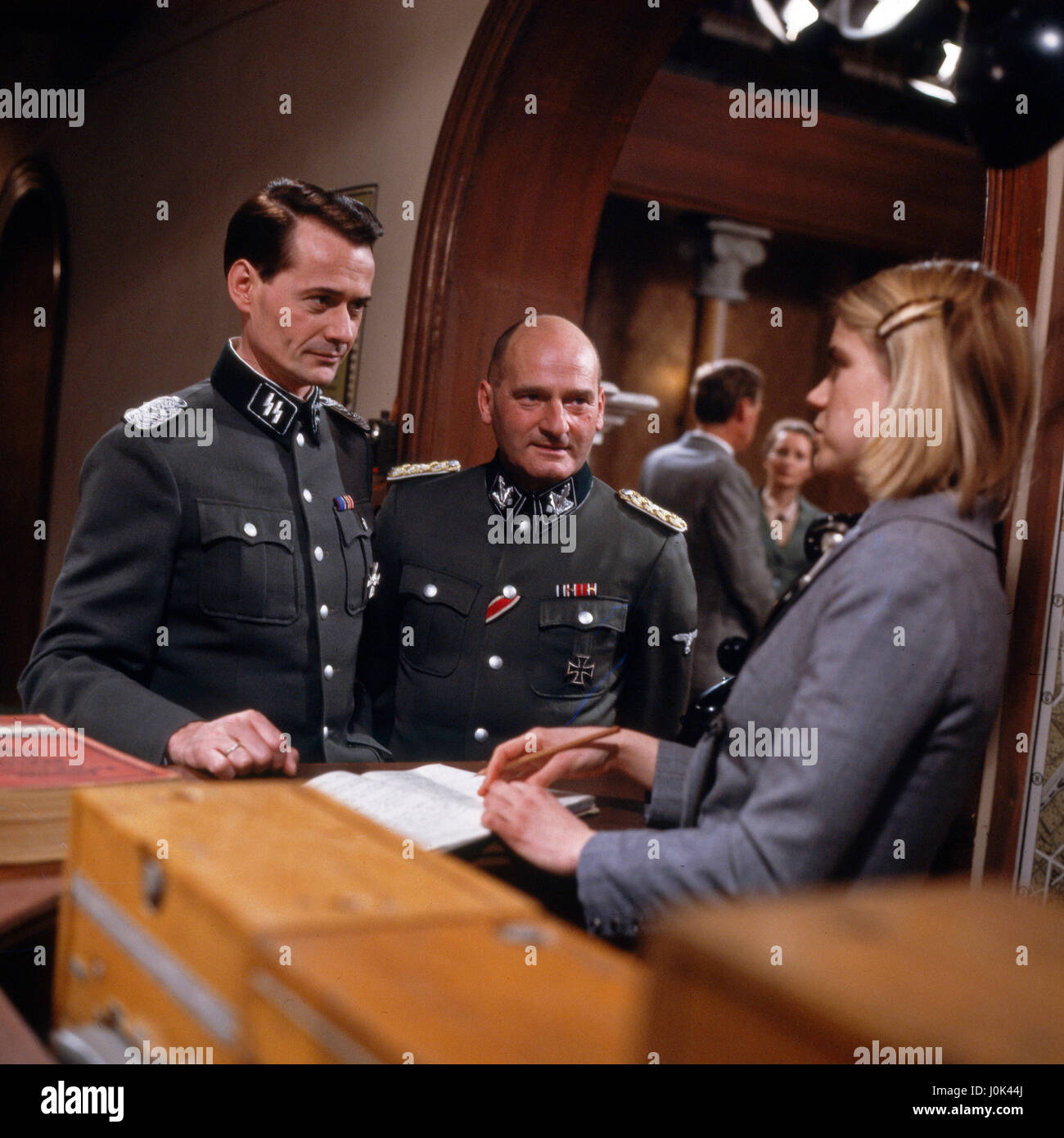 Die Wannseekonferenz, Kinofilm, Deutschland 1984, Regie : Heinz Schirk, acteurs : Gerd Böckmann, Friedrich Georg Beckhaus, Kathinka Schirk, Banque D'Images