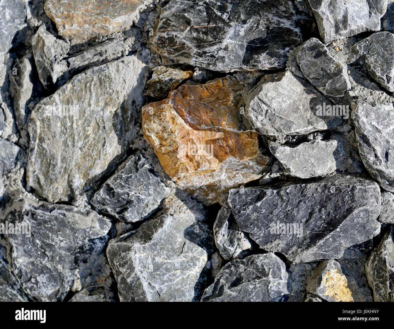 Belle photo texture inhabituelle de la pierre sur l'île Banque D'Images