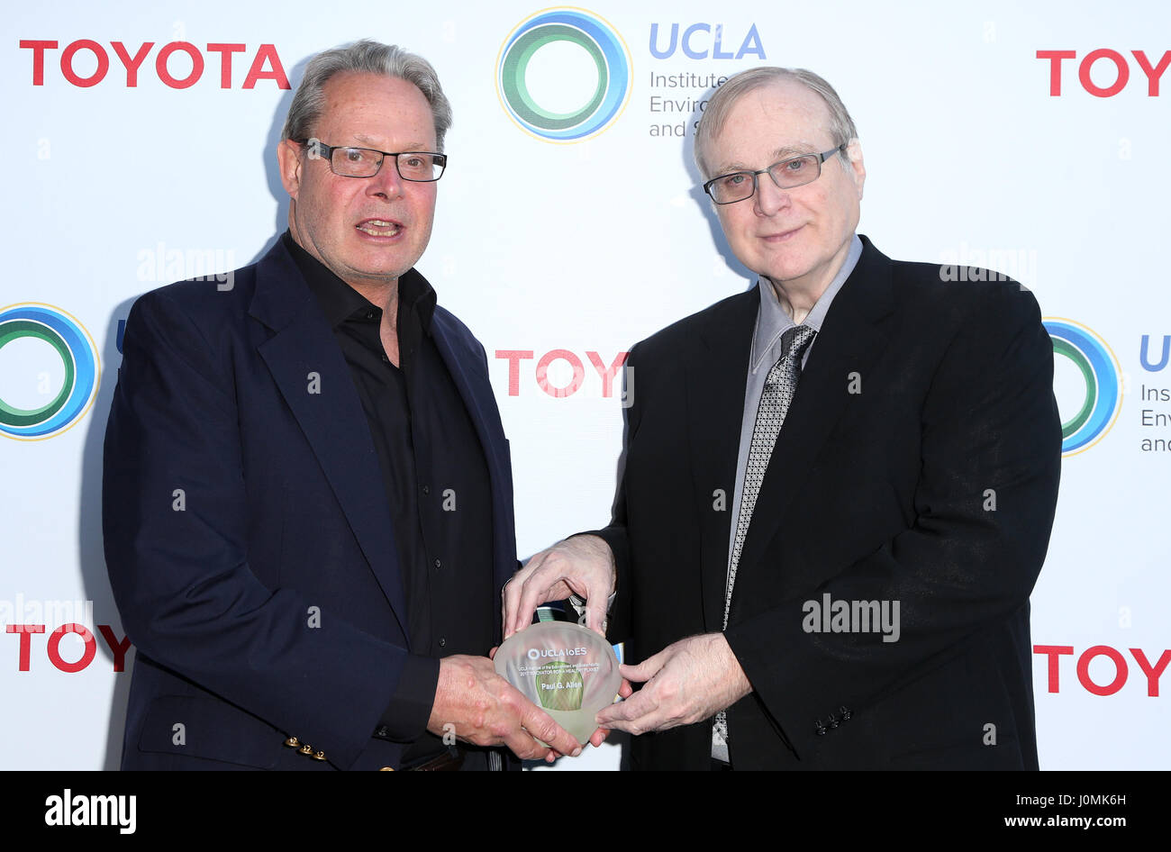 Institut de l'UCLA de l'environnement et durabilité célèbre les innovateurs pour une planète saine avec : Paul Allen, invité Où : Los Angeles, California, United States Quand : 13 Mars 2017 Banque D'Images