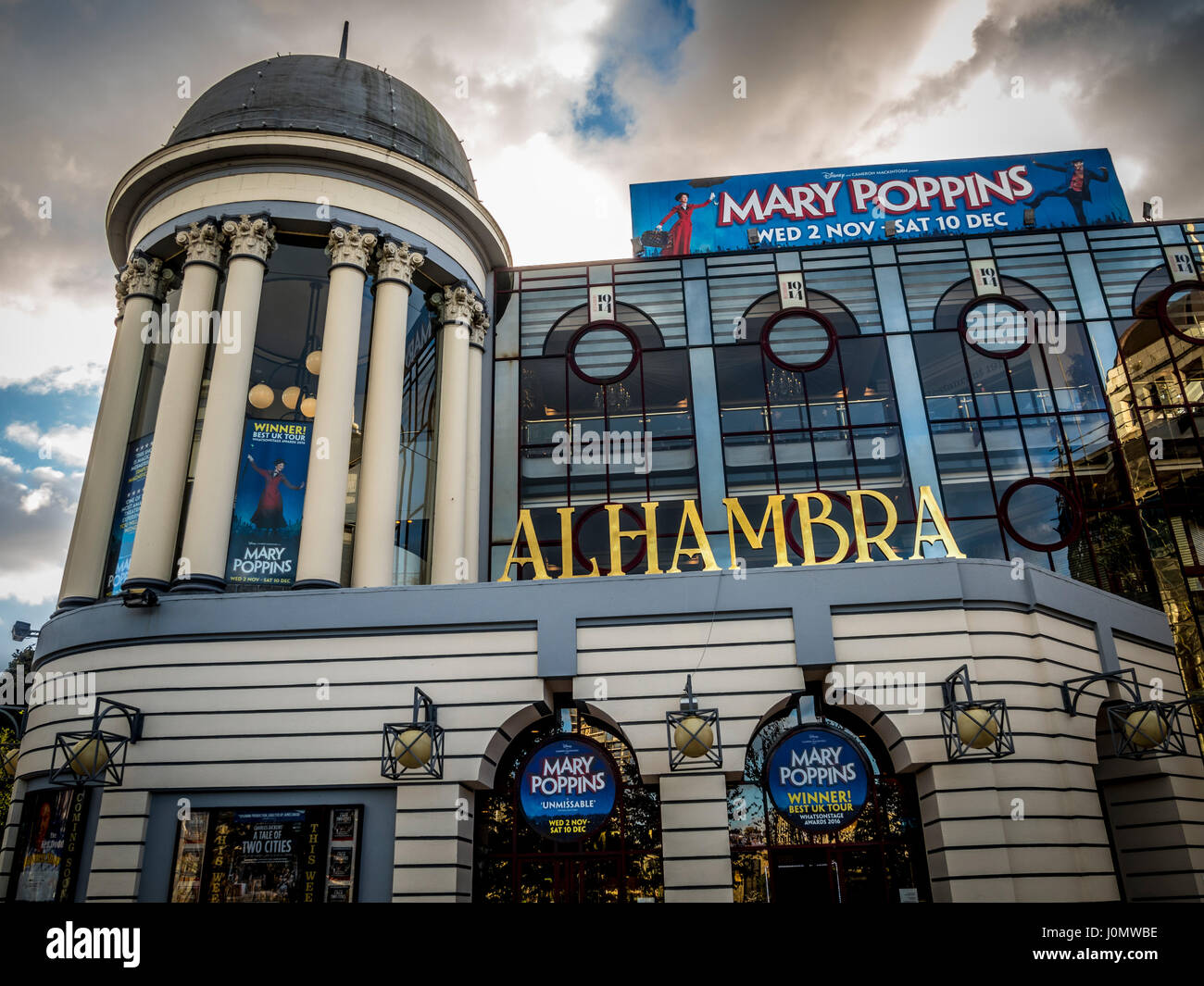 Le théâtre de l'Alhambra, Bradford, West Yorkshire, Royaume-Uni. Banque D'Images