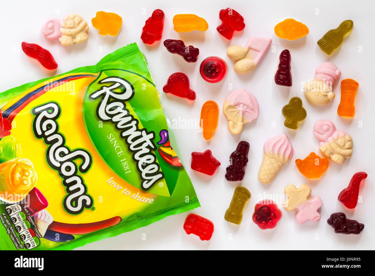 Gelées aux fruits assorties Banque d'image et photos Alamy