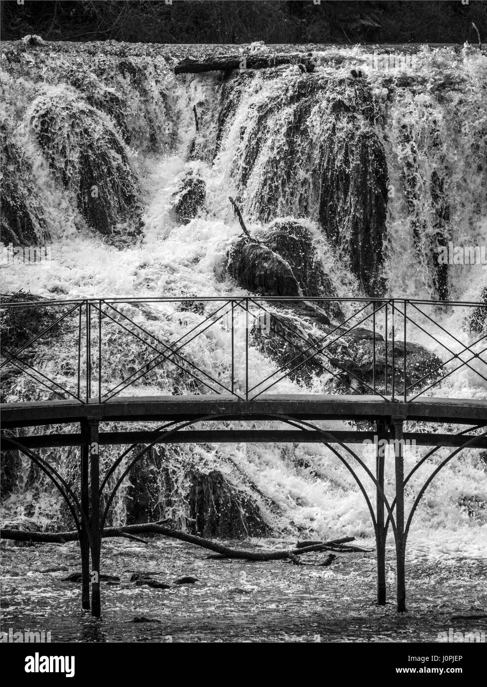 Cascade d'eau Banque D'Images
