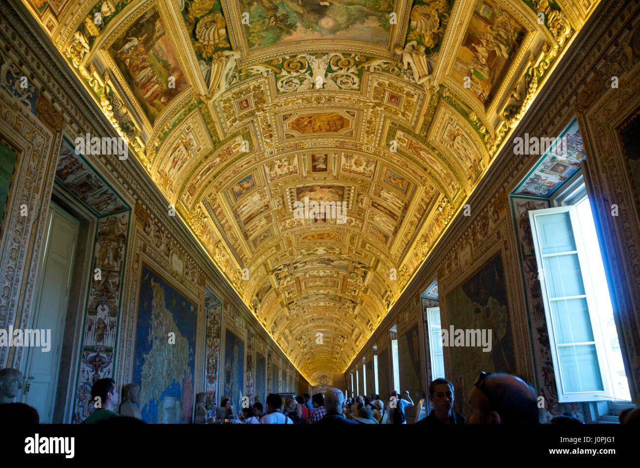 Musée du Vatican, Rome, Italie, Europe Banque D'Images