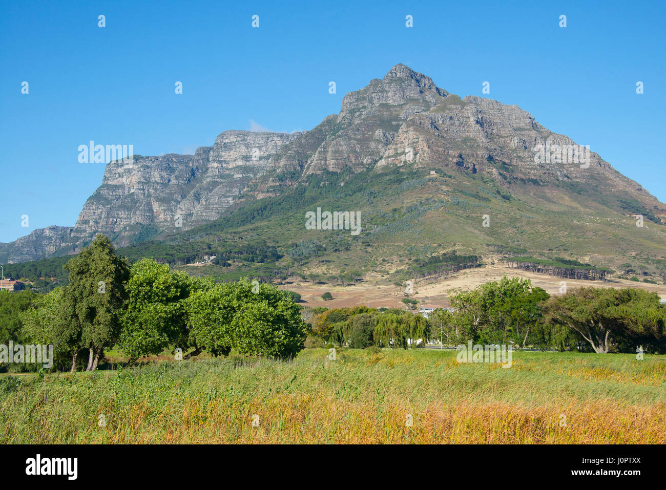Table Mountain depuis Mowbray Cape Town Afrique du Sud Banque D'Images
