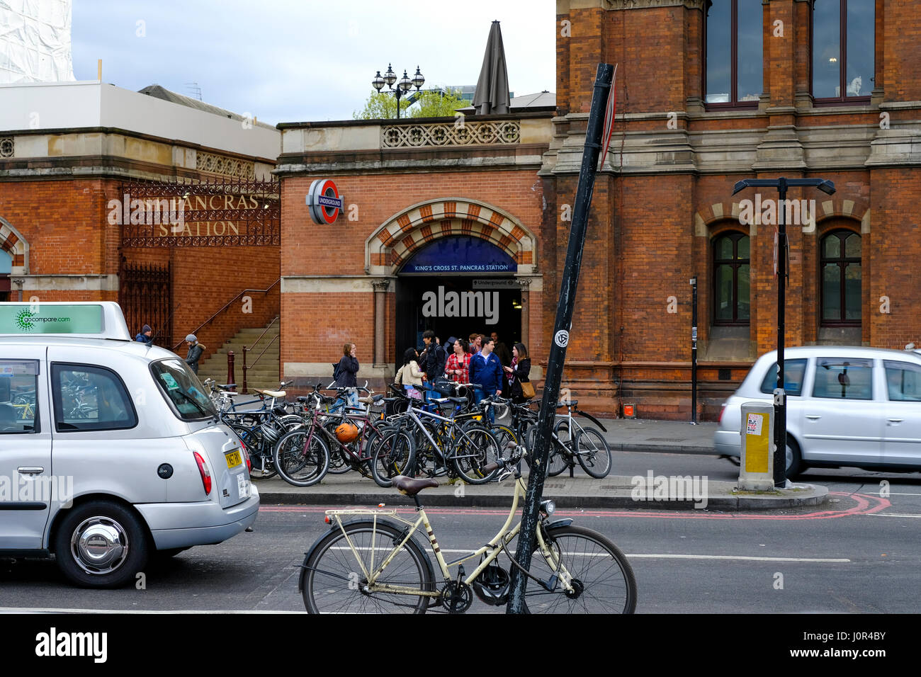 King's Cross St Pancras Banque D'Images