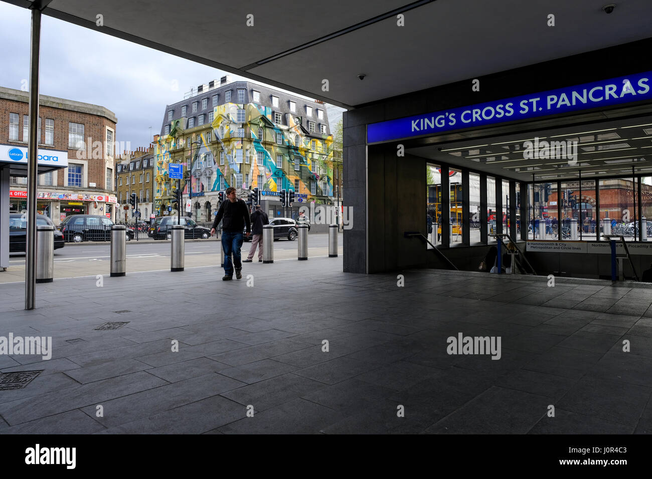 King's Cross St Pancras Banque D'Images