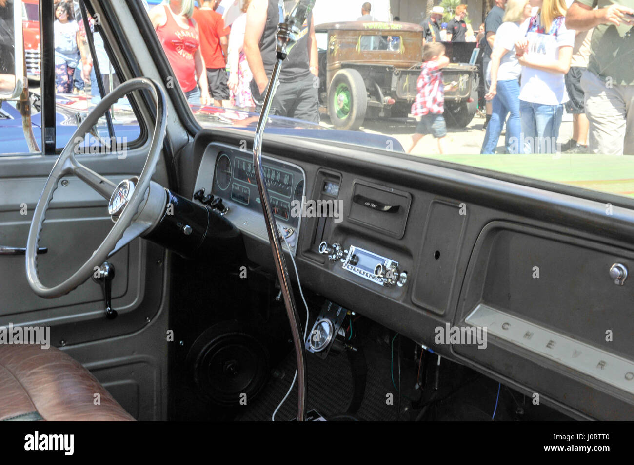 Las Vegas, Nevada, USA. 15 avr, 2017. Au cours de Rat City Rukkus Car Show au casino Stratosphere Hotel and Tower le 15 avril 2017. Crédit : Marc Paulus/Alamy Live News Banque D'Images