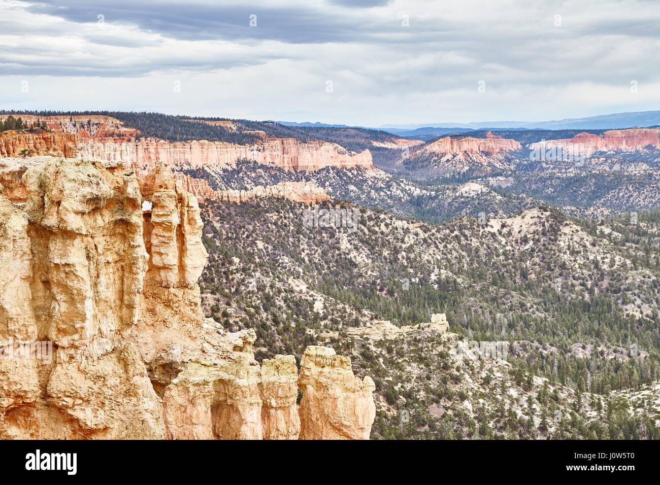 Très beau paysage dans le Parc National de Bryce Canyon, Utah, USA Banque D'Images