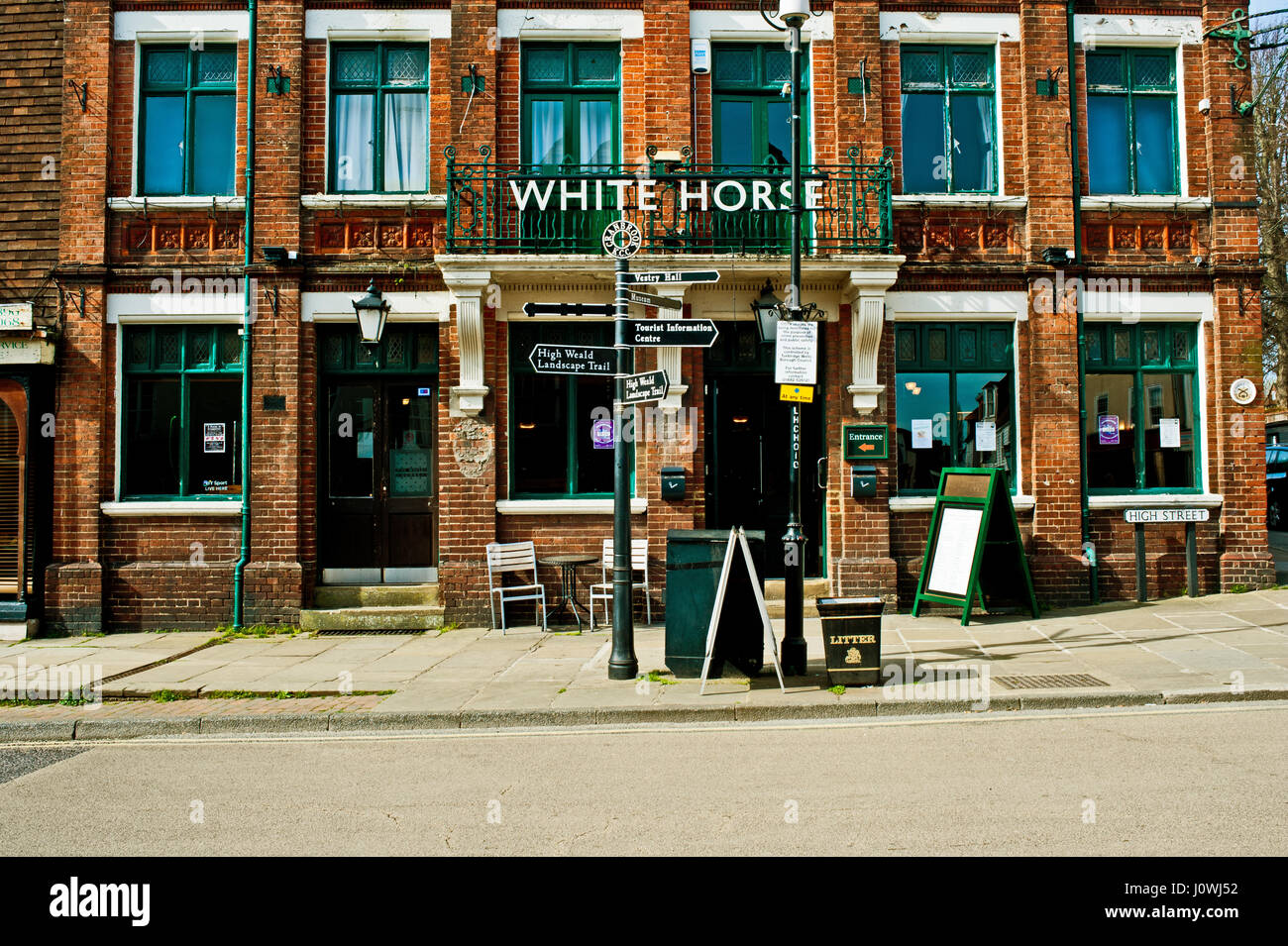 Le White Horse Hotel, Cranbrook, Kent Banque D'Images