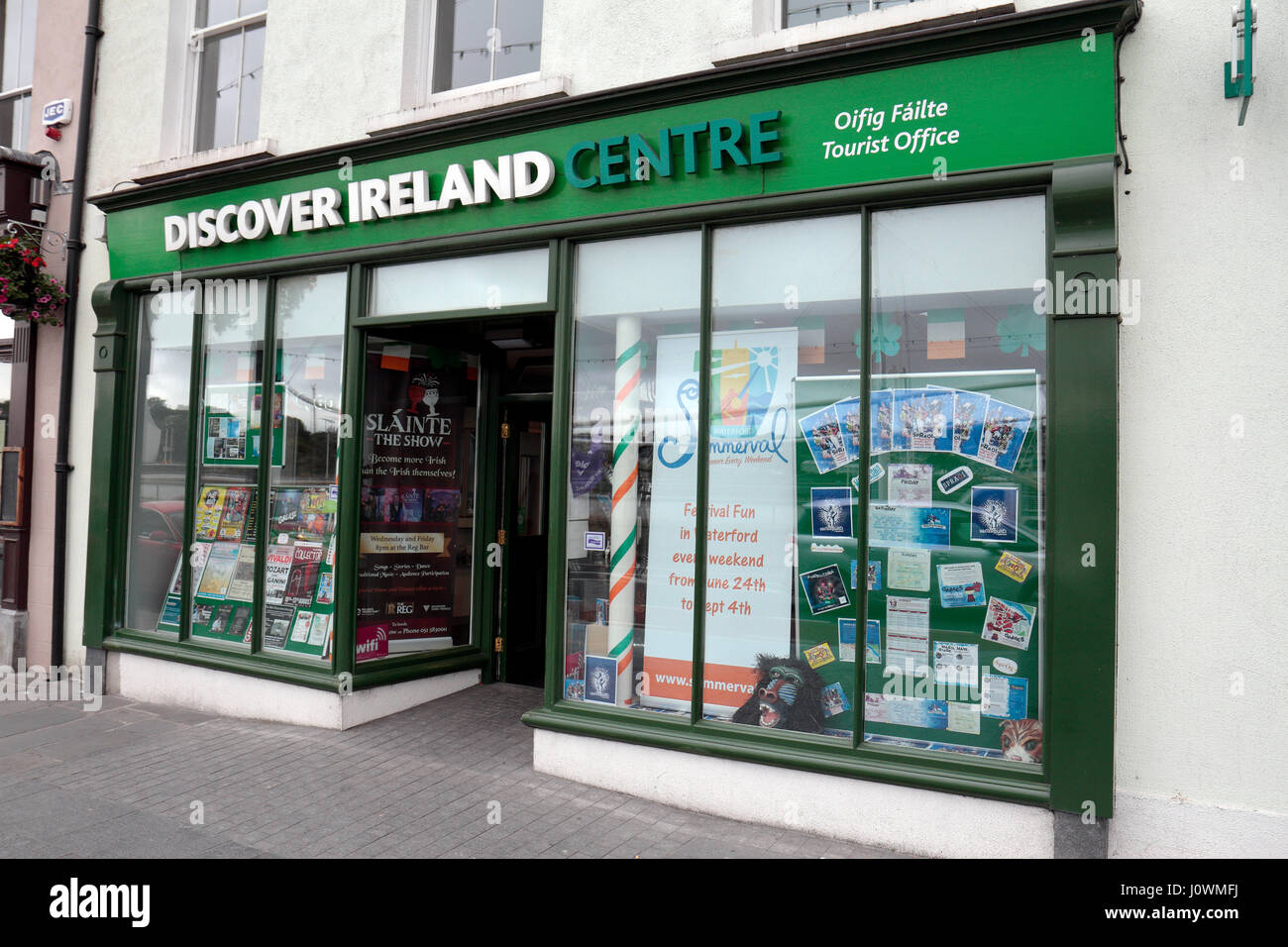 Le Centre Découvrez l'office de tourisme dans la ville de Waterford, comté de Waterford, Irlande. Banque D'Images