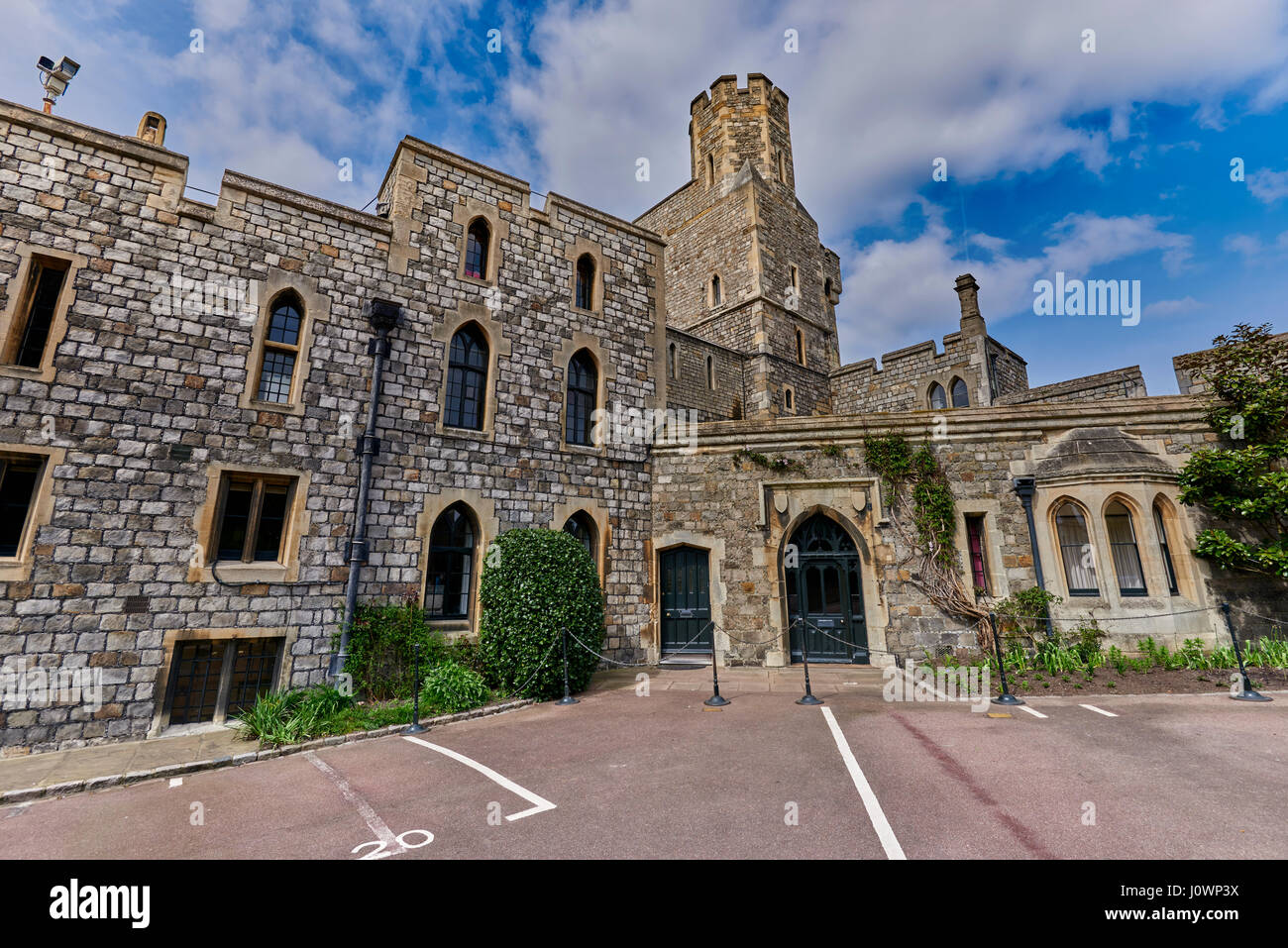 Le Château de Windsor est une résidence royale à Windsor dans le comté anglais du Berkshire Banque D'Images