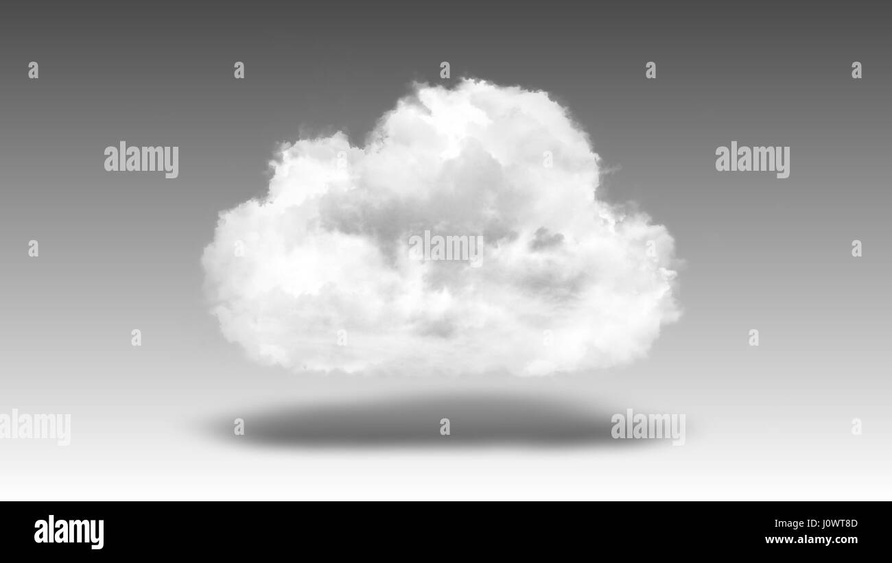 Cloud computing Cloud ou la technologie, le concept de fond de nuages célestes, symbole de l'industrie Banque D'Images